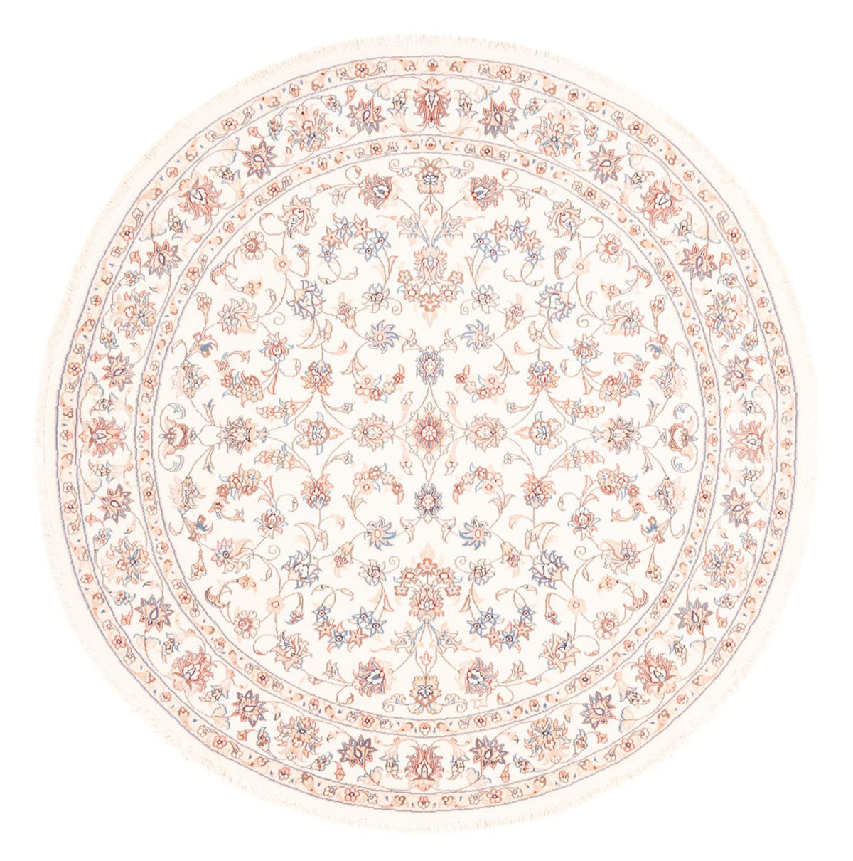 Perser Rug - Tabriz round  - 152 x 146 cm - cream