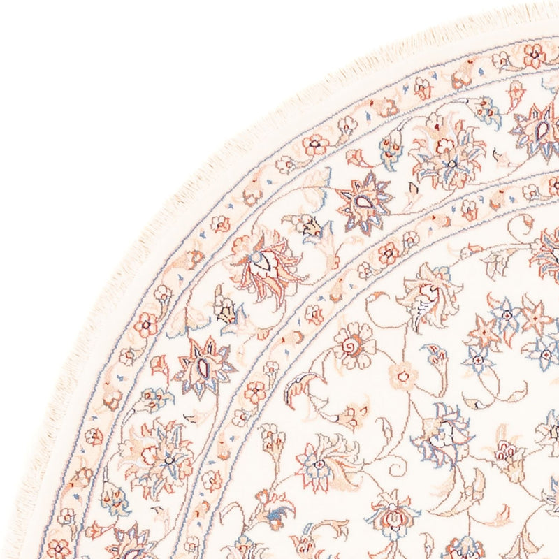 Perser Rug - Tabriz round  - 152 x 146 cm - cream