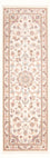 Runner Perser Rug - Tabriz - Royal - 250 x 80 cm - cream