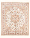 Tabriz - 50 Raj Rug 200x252cm - Persian Rugs - Rectangle / Cream / 200 x 252 cm Rectangle