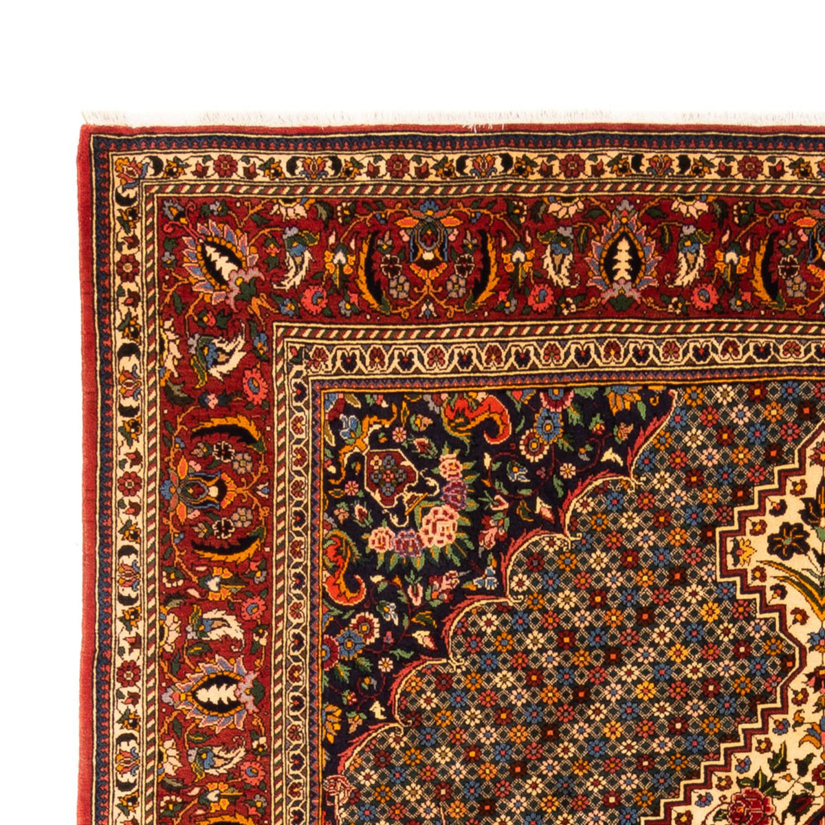 Perser Rug - Nomadic - 305 x 206 cm - dark beige