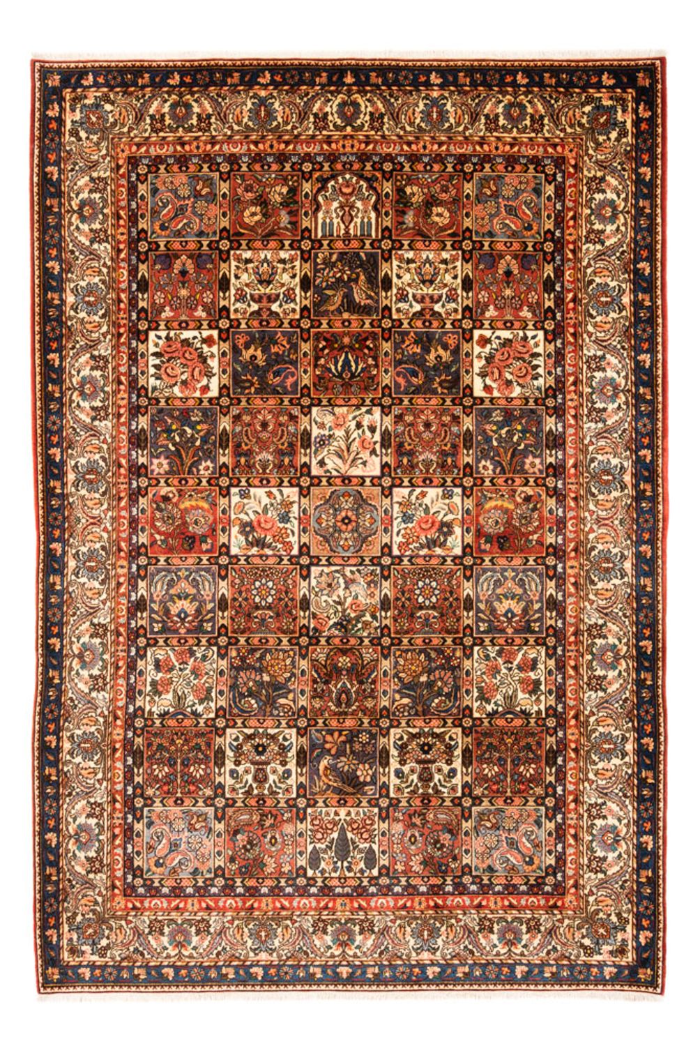 Perser Rug - Nomadic - 305 x 210 cm - dark beige