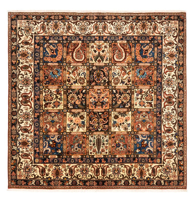 Perser Rug - Nomadic square  - 207 x 199 cm - dark beige