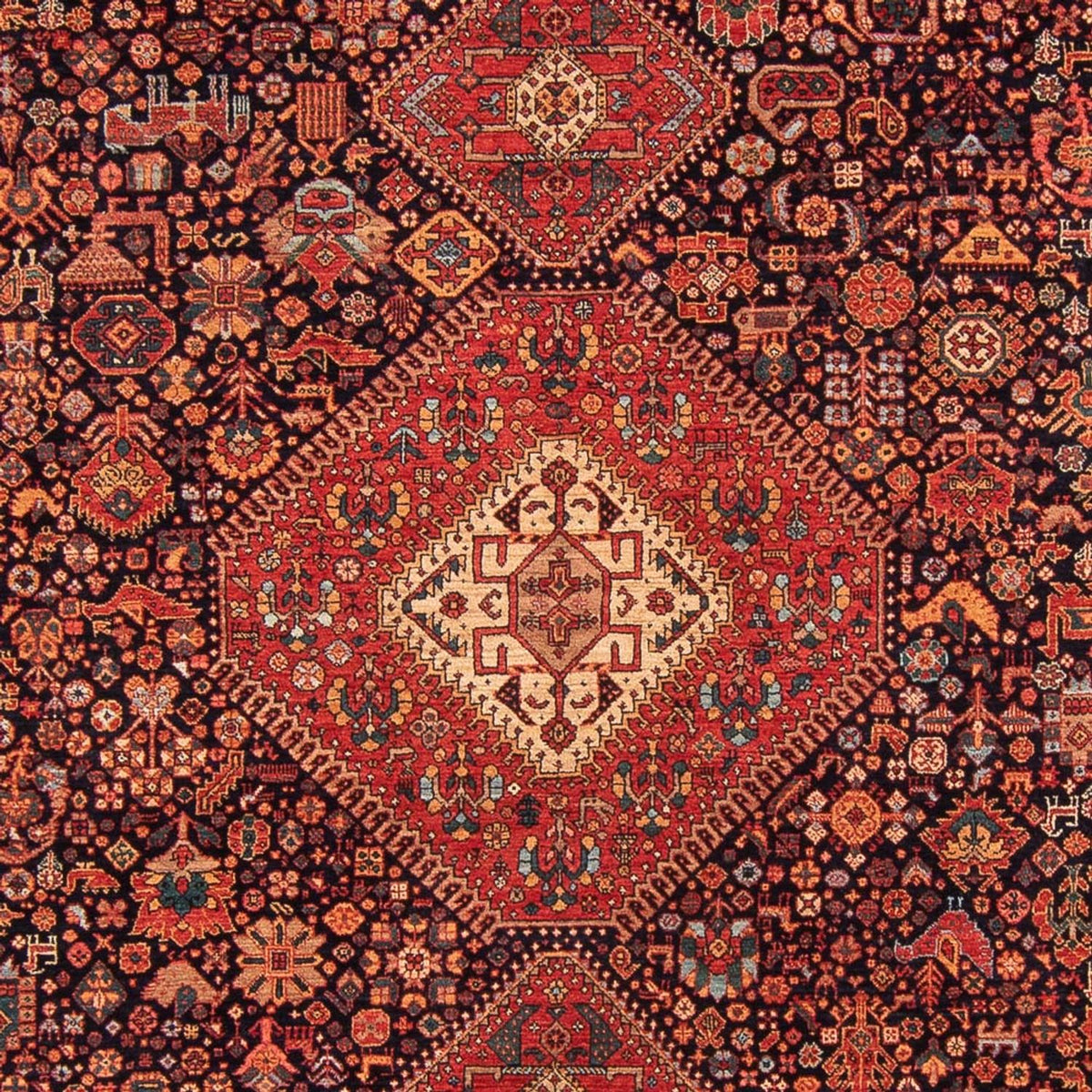 Perser Rug - Nomadic - 295 x 213 cm - dark blue