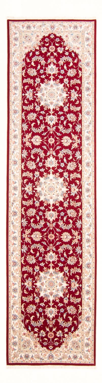 Runner Perser Rug - Tabriz - Royal - 305 x 81 cm - red