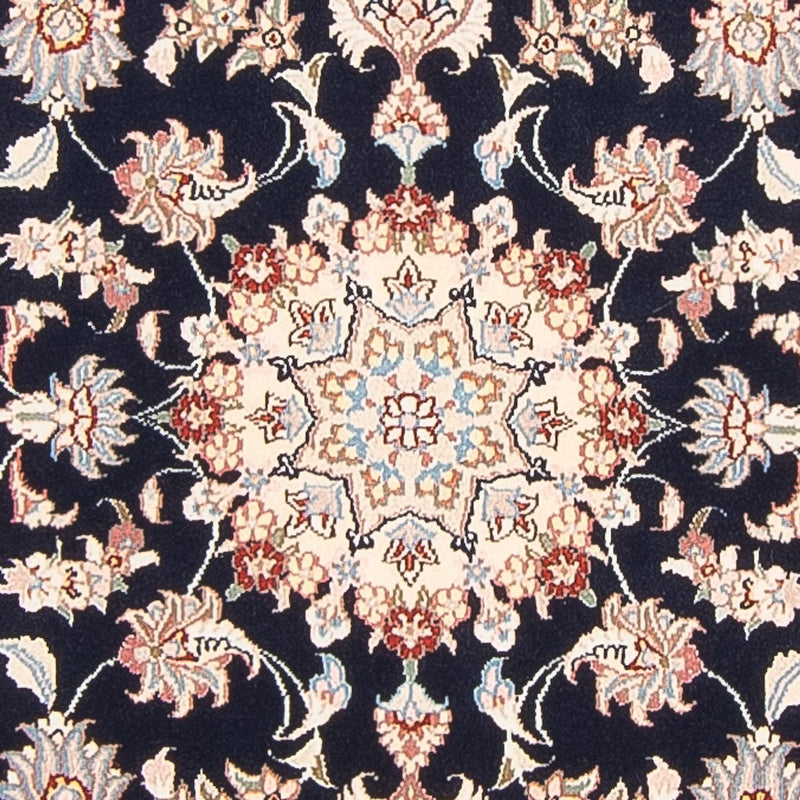 Runner Perser Rug - Tabriz - Royal - 251 x 80 cm - dark blue