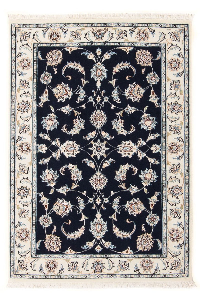 Perser Rug - Nain - Premium - 118 x 80 cm - dark blue