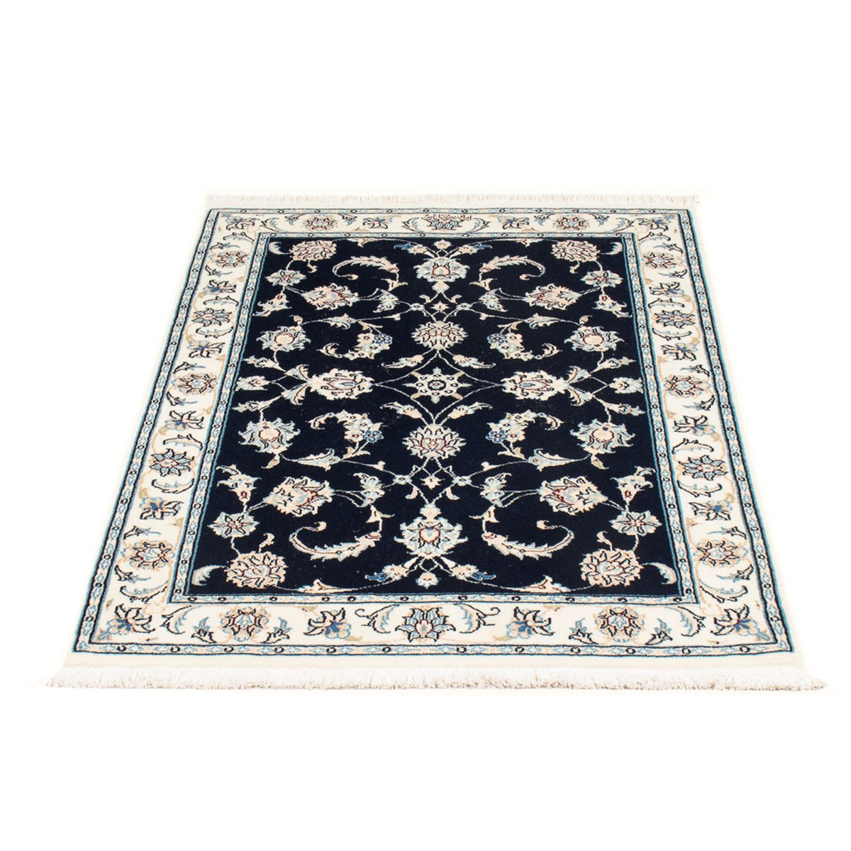 Perser Rug - Nain - Premium - 115 x 80 cm - dark blue