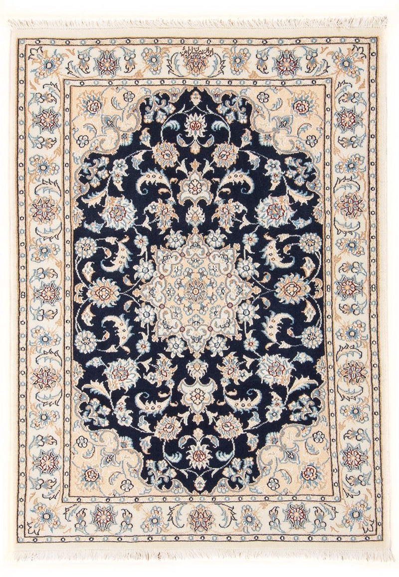 Perser Rug - Nain - Premium - 120 x 80 cm - dark blue