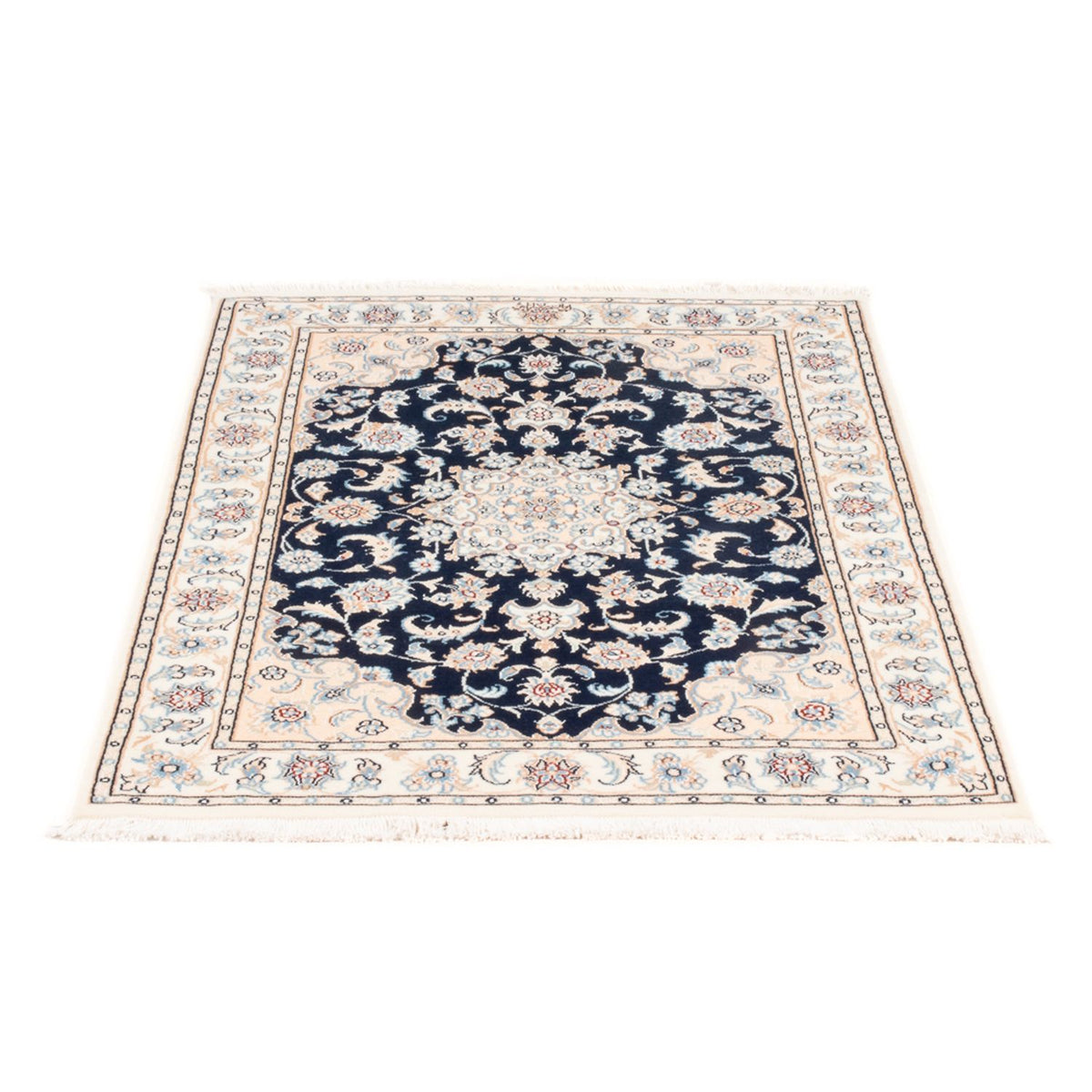 Perser Rug - Nain - Premium - 120 x 80 cm - dark blue