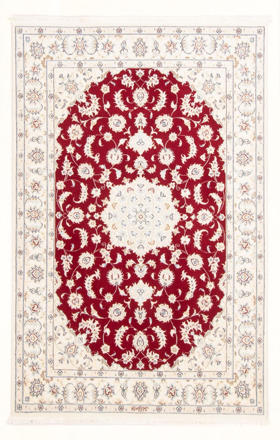 Perser Rug - Nain - Royal - 178 x 118 cm - red