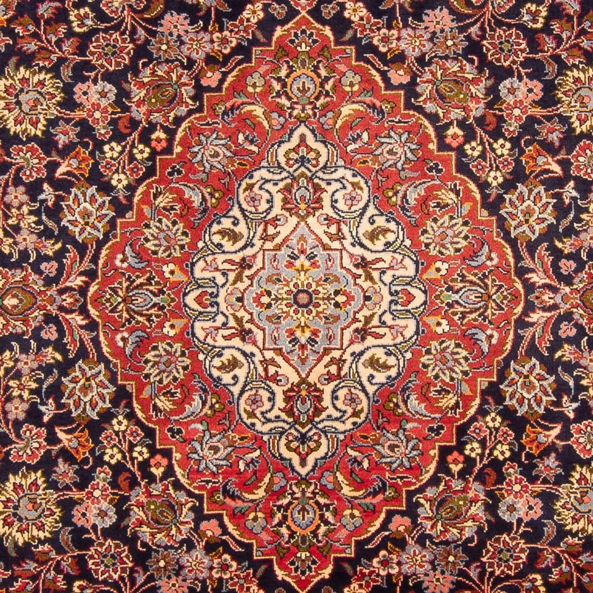 Perser Rug - Keshan - 312 x 201 cm - dark blue