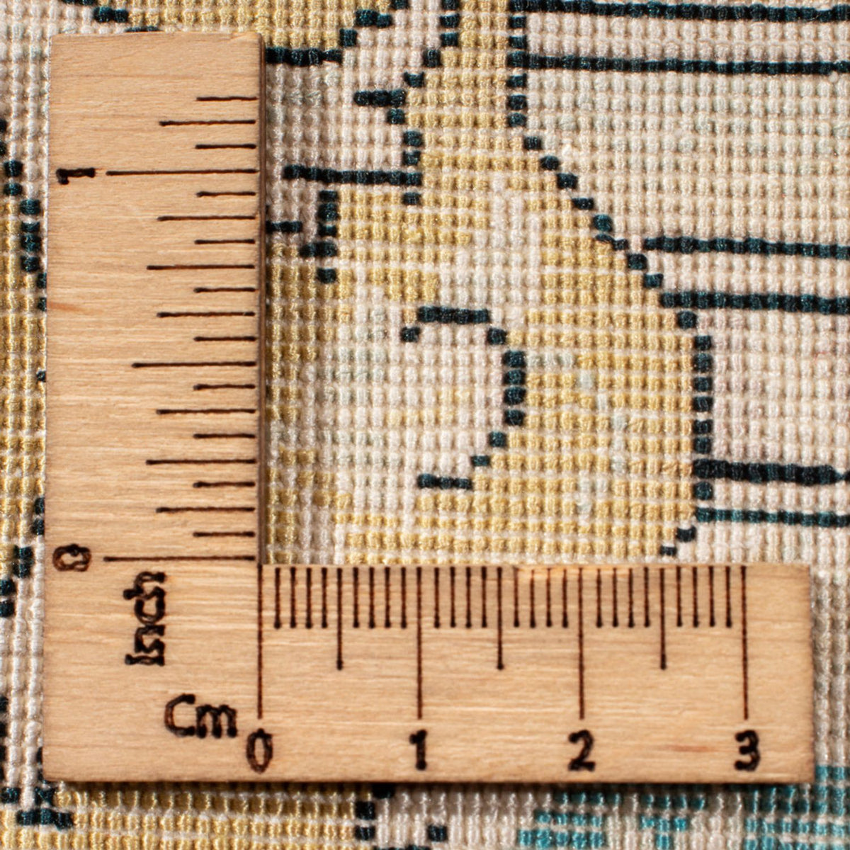 Silk Rug - Ghom Silk - Premium - 294 x 191 cm - dark beige