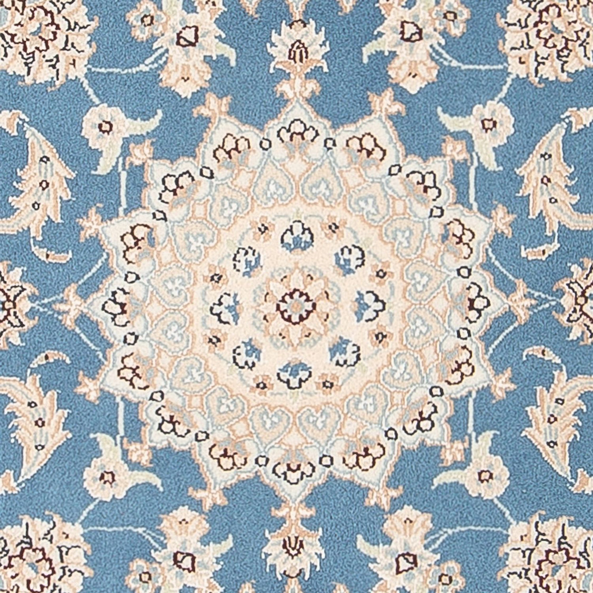 Perser Rug - Nain - Premium - 117 x 80 cm - light blue