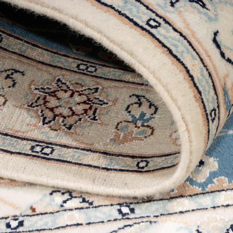 Perser Rug - Nain - Premium - 117 x 80 cm - light blue