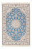 Perser Rug - Nain - Premium - 122 x 81 cm - light blue