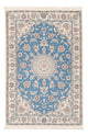 Perser Rug - Nain - Premium - 122 x 81 cm - light blue