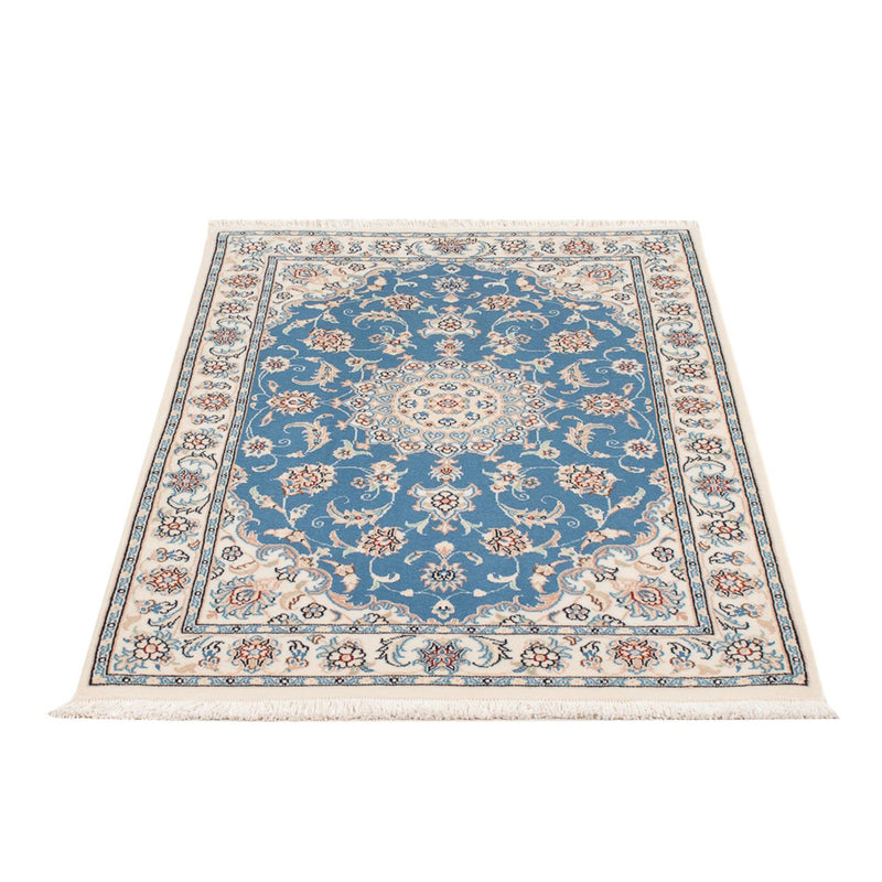 Perser Rug - Nain - Premium - 122 x 81 cm - light blue