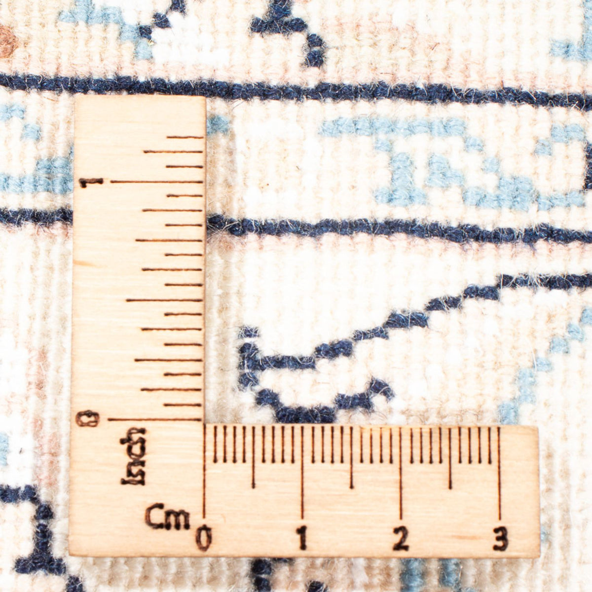 Perser Rug - Nain - Premium - 122 x 81 cm - light blue