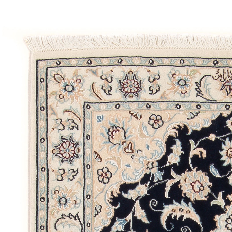 Perser Rug - Nain - Premium - 118 x 81 cm - dark blue