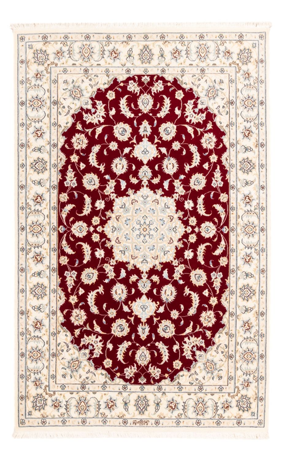 Perser Rug - Nain - Premium - 180 x 118 cm - red