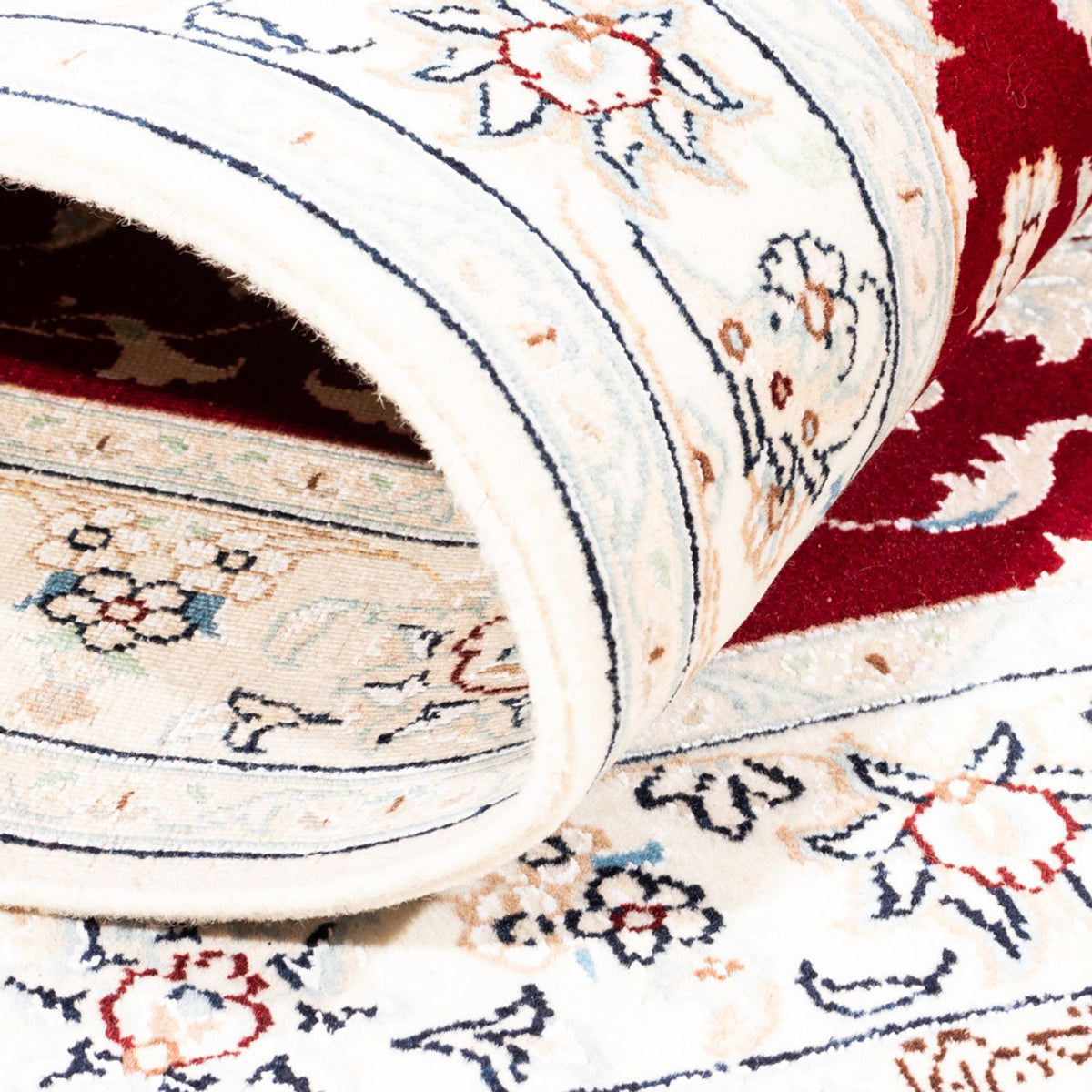 Perser Rug - Nain - Premium - 152 x 108 cm - red