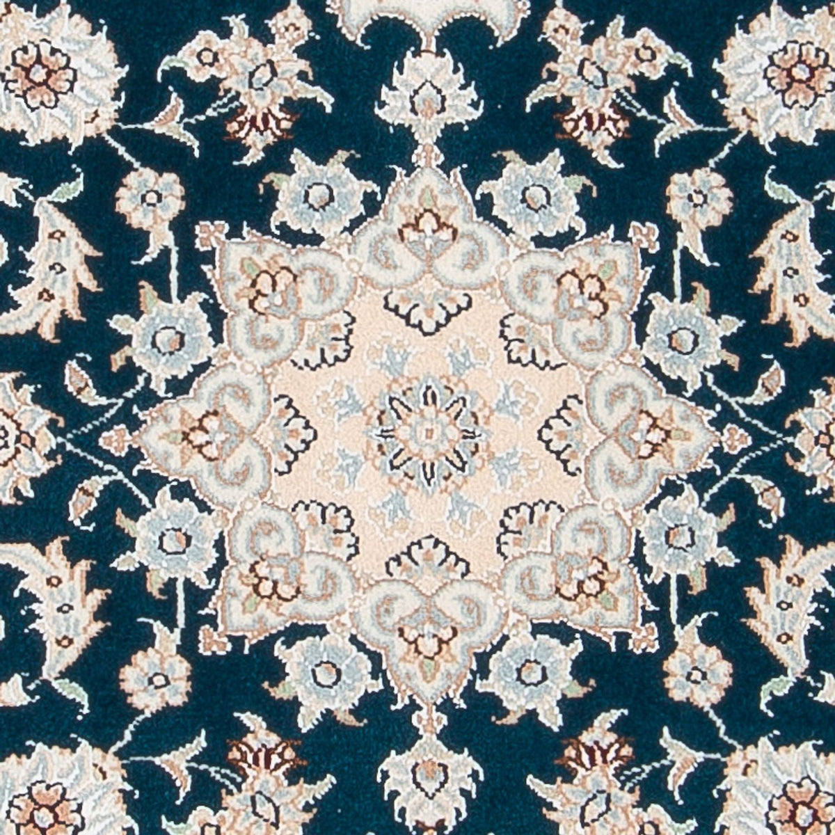 Perser Rug - Nain - Premium - 117 x 80 cm - dark green