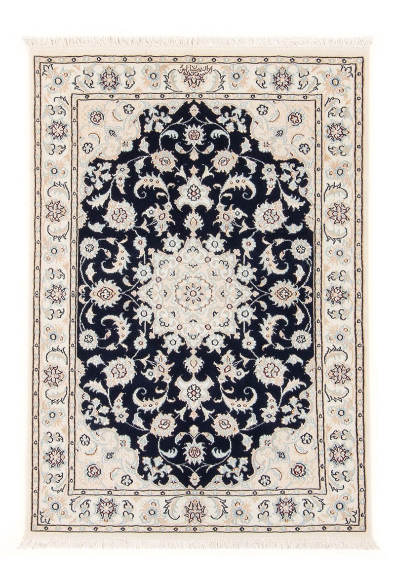 Perser Rug - Nain - Premium - 118 x 80 cm - dark blue