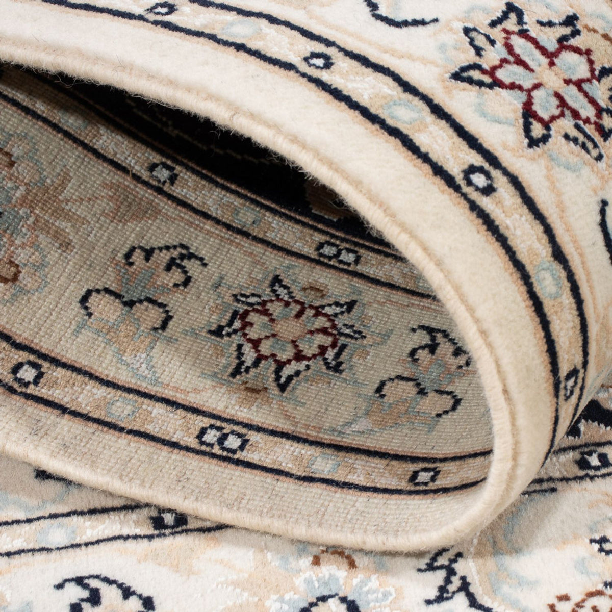 Perser Rug - Nain - Premium - 118 x 80 cm - dark blue