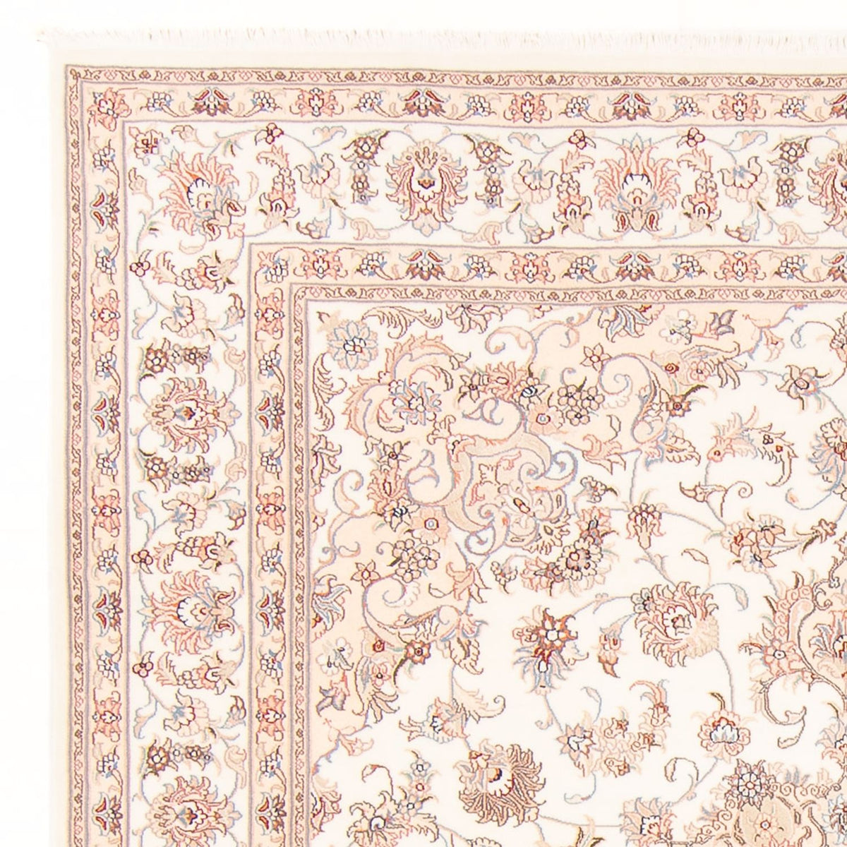 Tabriz - 50 Raj Rug 200x247cm - Persian Rugs