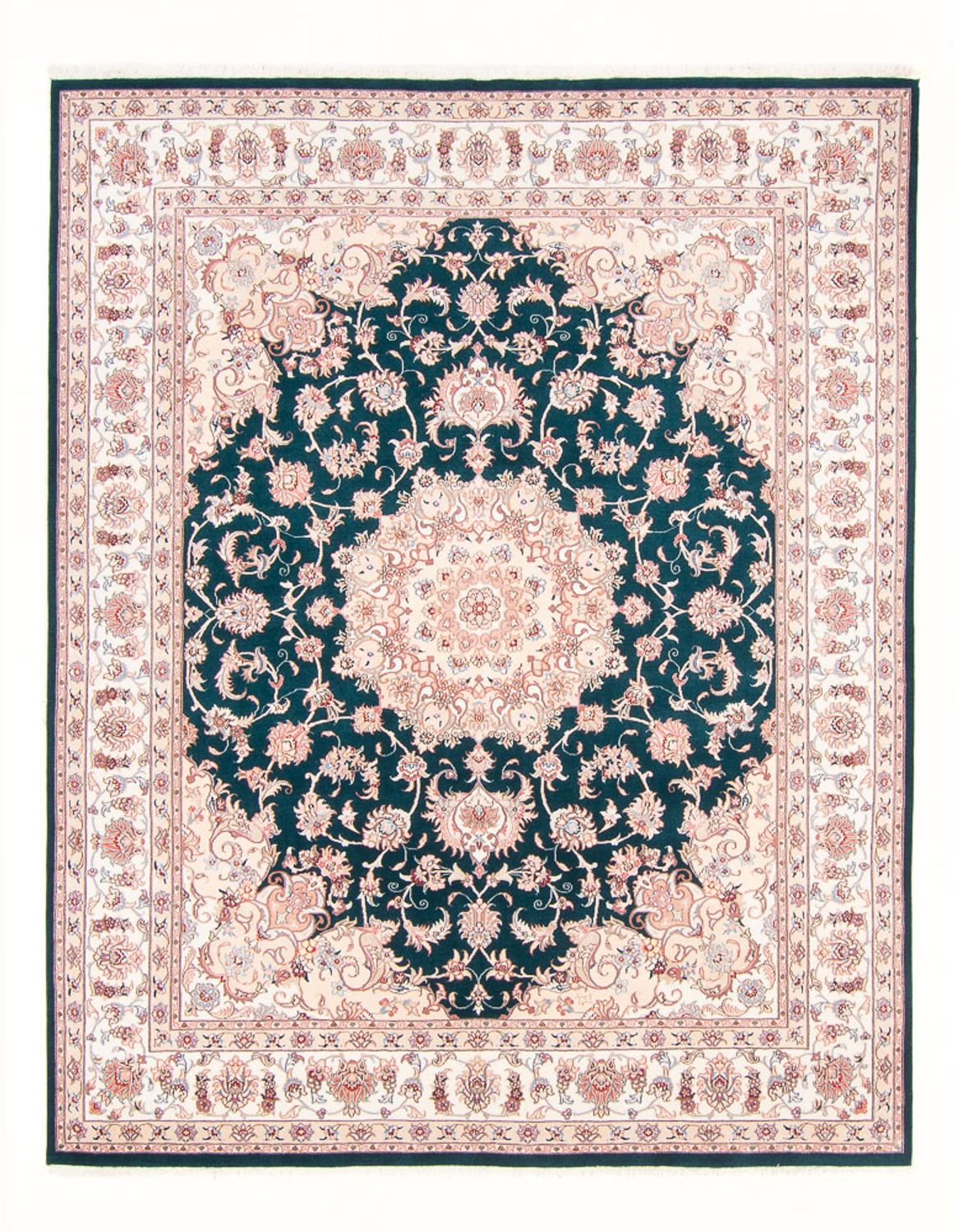 Perser Rug - Tabriz - Royal - 251 x 195 cm - green