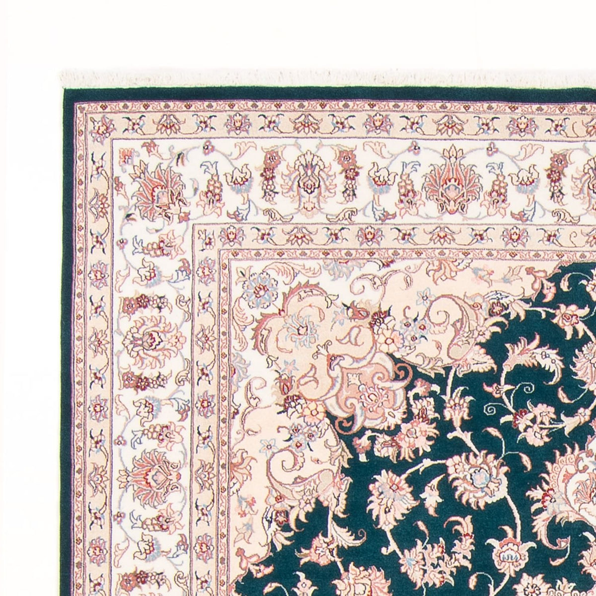 Perser Rug - Tabriz - Royal - 251 x 195 cm - green