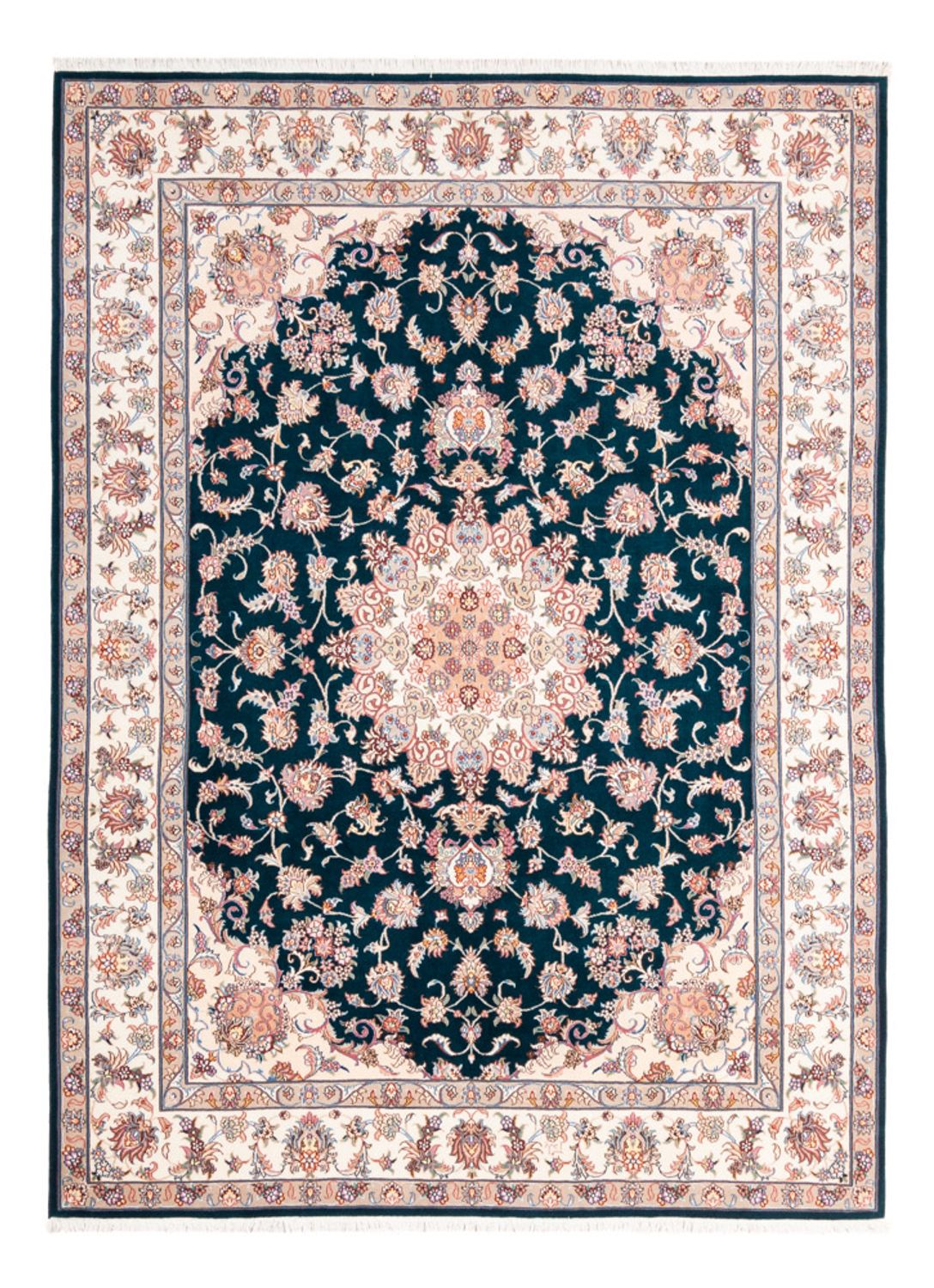 Perser Rug - Tabriz - Royal - 235 x 168 cm - dark green