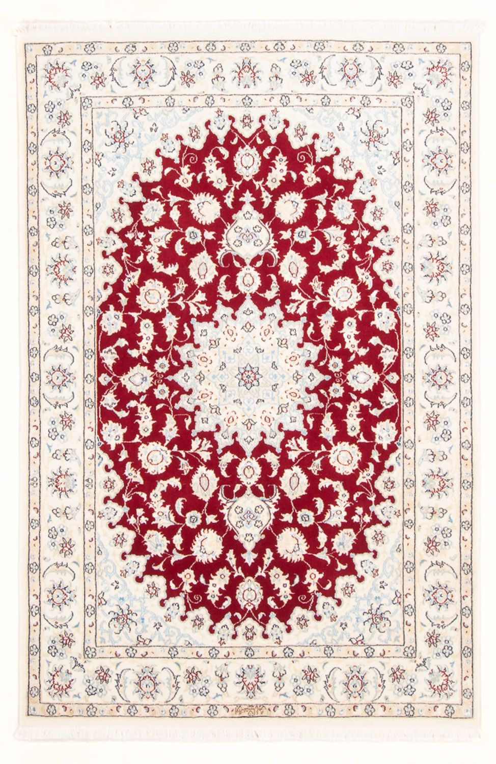 Perser Rug - Nain - Royal - 175 x 117 cm - red