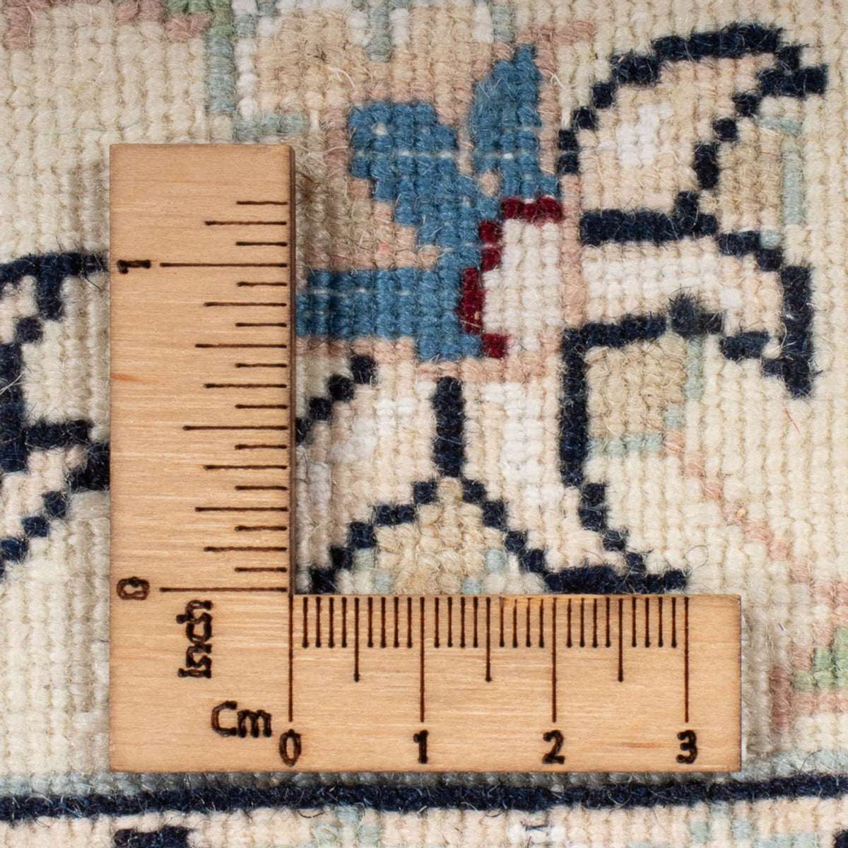 Perser Rug - Nain - Premium - 116 x 80 cm - dark blue