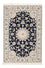 Perser Rug - Nain - Premium - 120 x 80 cm - dark blue