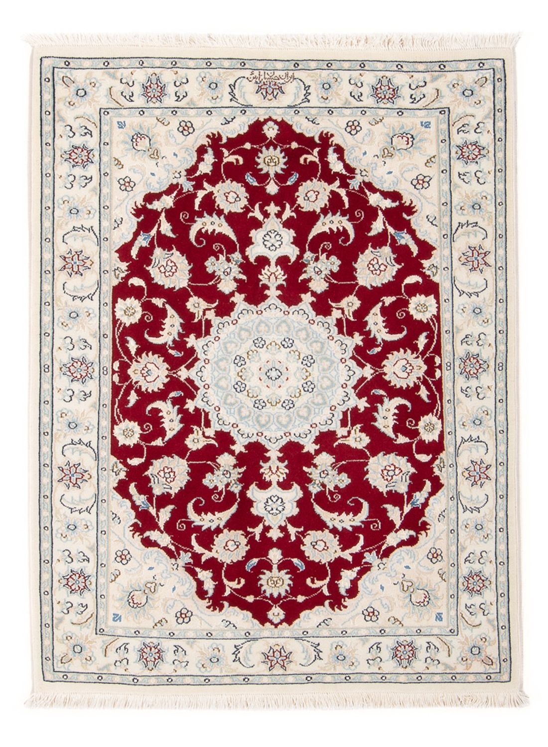 Perser Rug - Nain - Premium - 117 x 80 cm - red