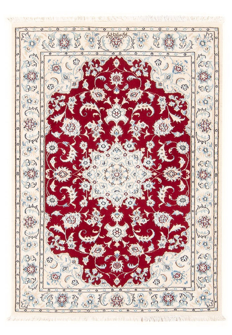 Perser Rug - Nain - Premium - 119 x 80 cm - red