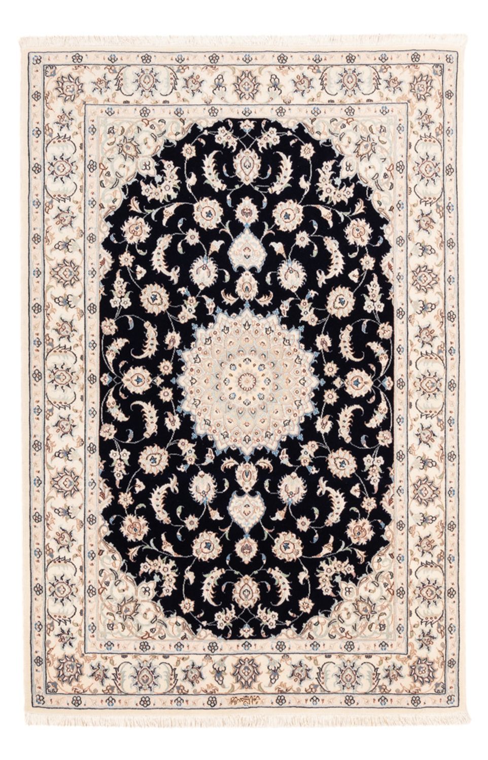 Perser Rug - Nain - Premium - 175 x 117 cm - dark blue