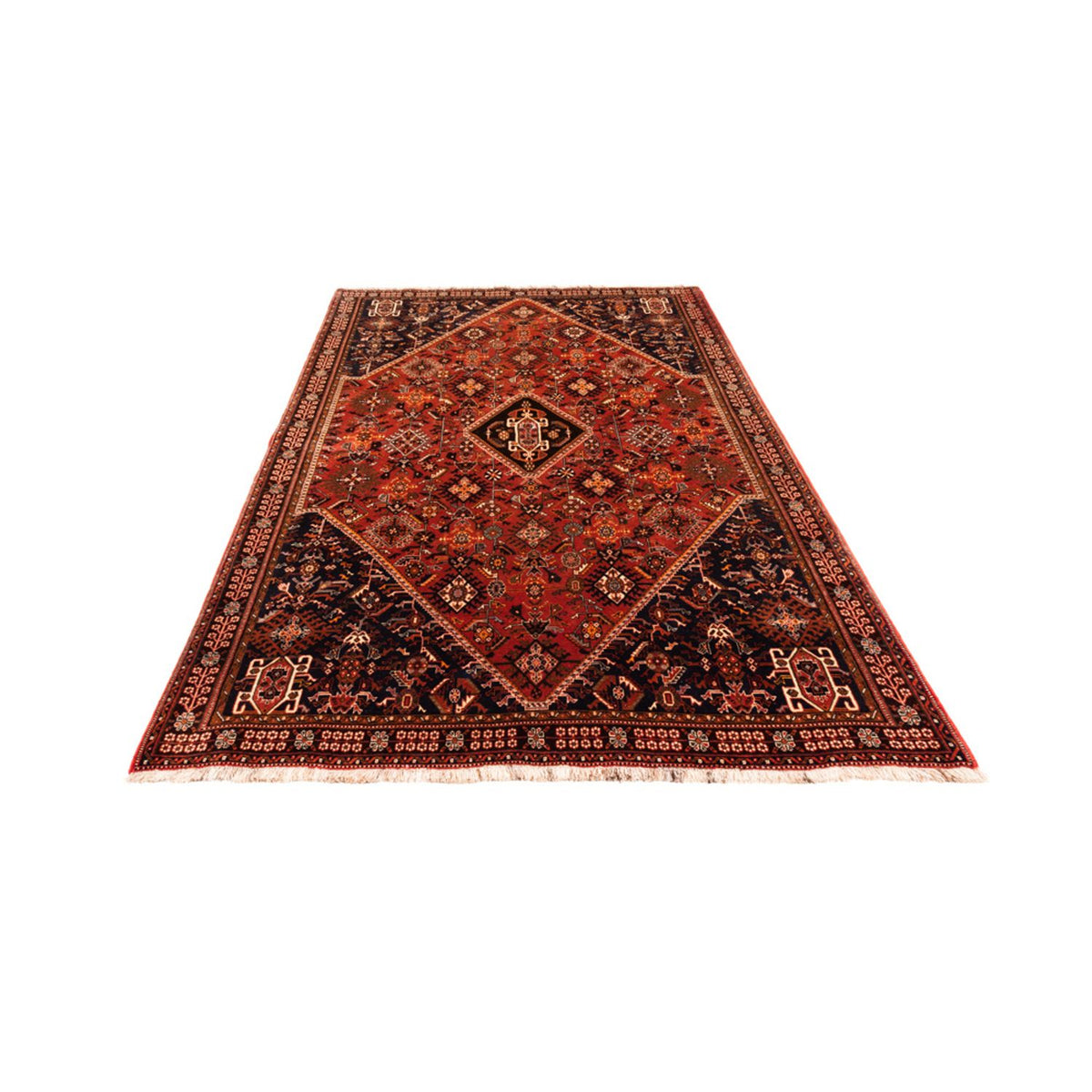 Perser Rug - Nomadic - 252 x 167 cm - red