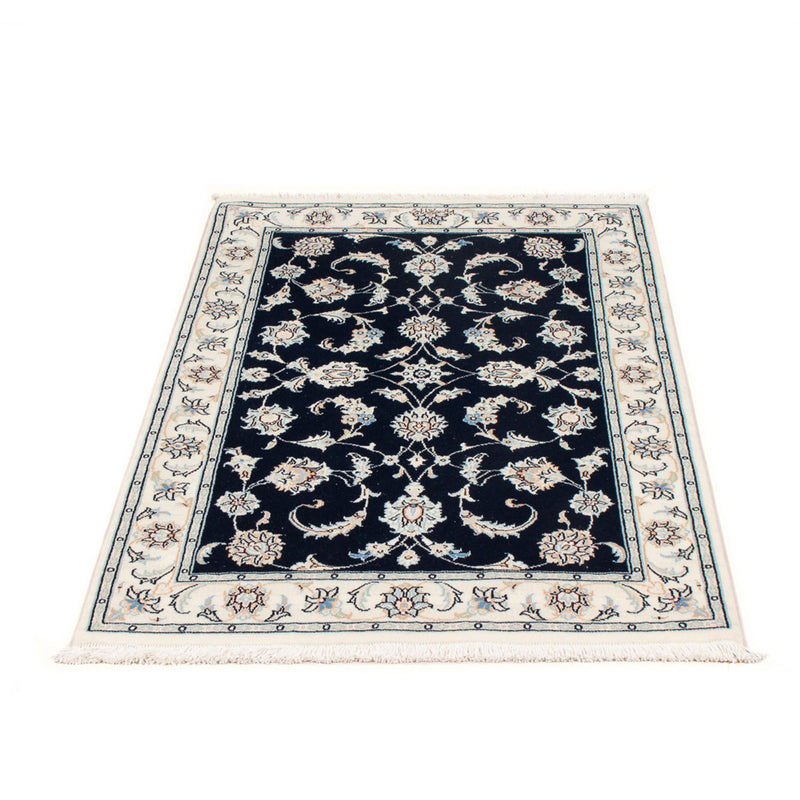 Perser Rug - Nain - Premium - 124 x 82 cm - dark blue