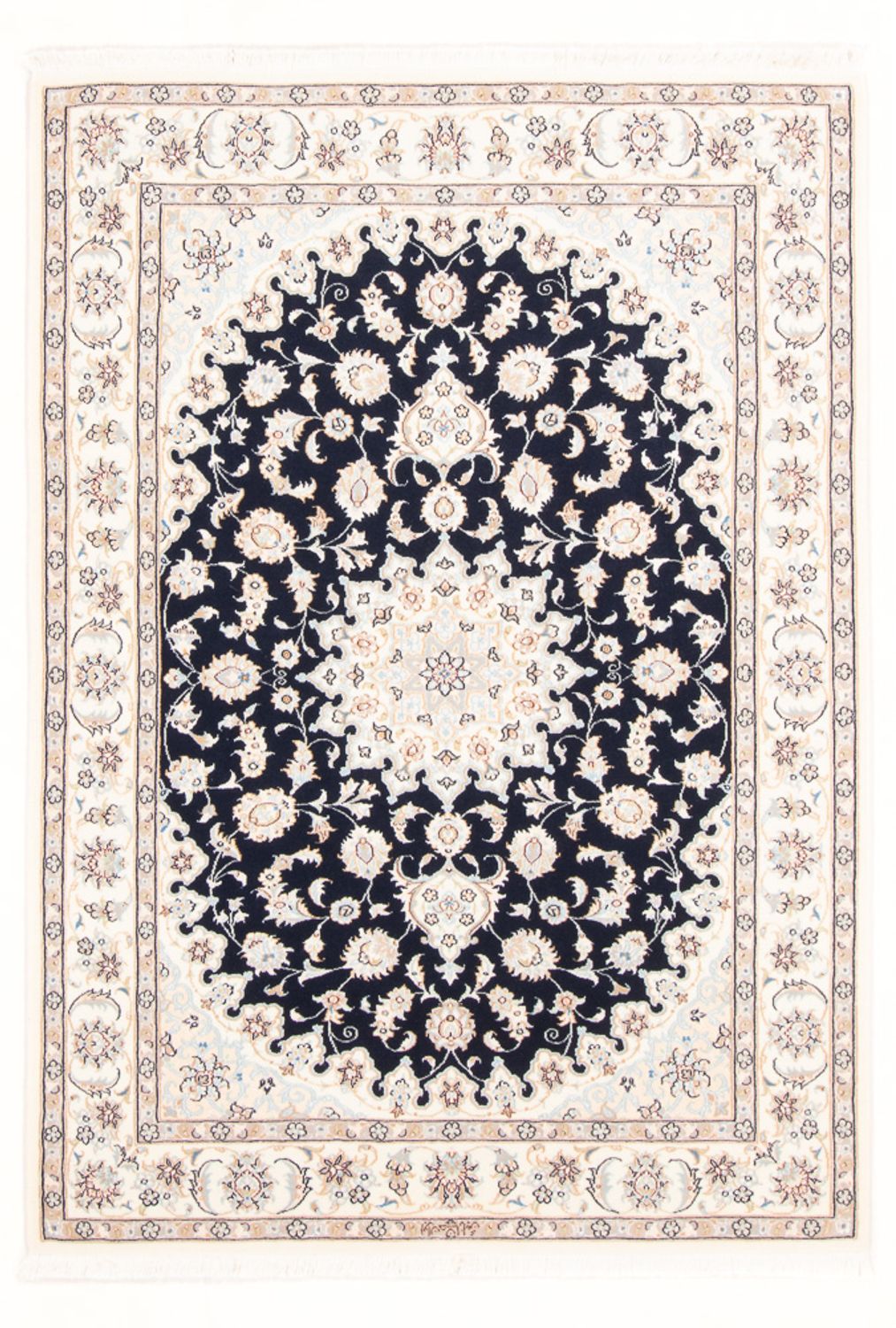 Perser Rug - Nain - Royal - 173 x 118 cm - dark blue