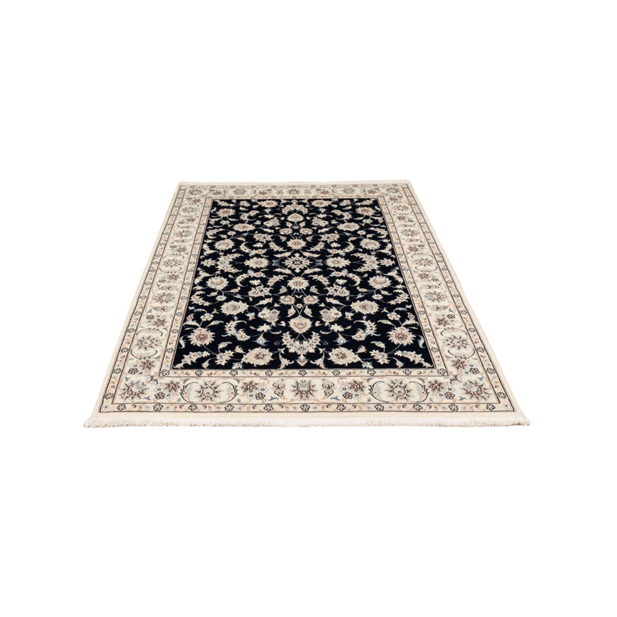 Perser Rug - Nain - Premium - 182 x 121 cm - dark blue