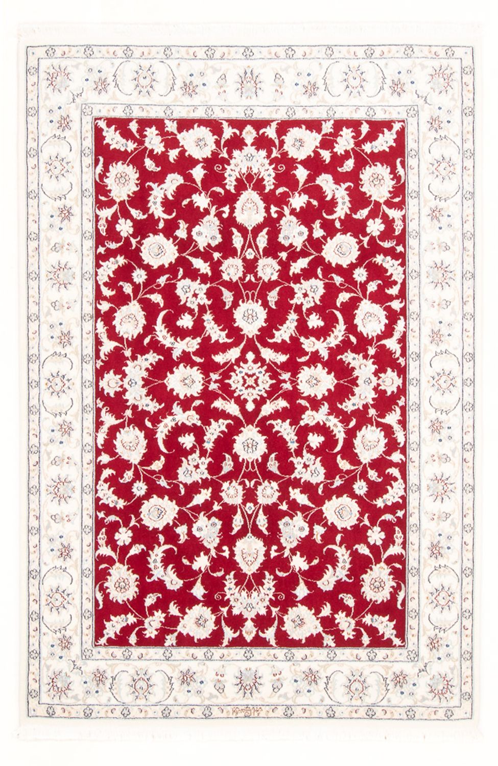 Perser Rug - Nain - Royal - 177 x 120 cm - red