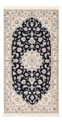 Perser Rug - Nain - Premium - 137 x 73 cm - dark blue