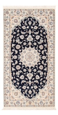 Perser Rug - Nain - Premium - 137 x 73 cm - dark blue