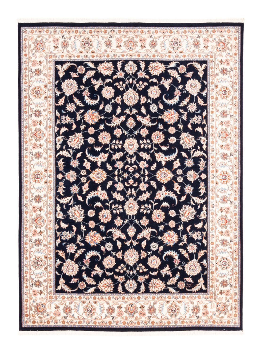 Perser Rug - Tabriz - 200 x 150 cm - dark blue