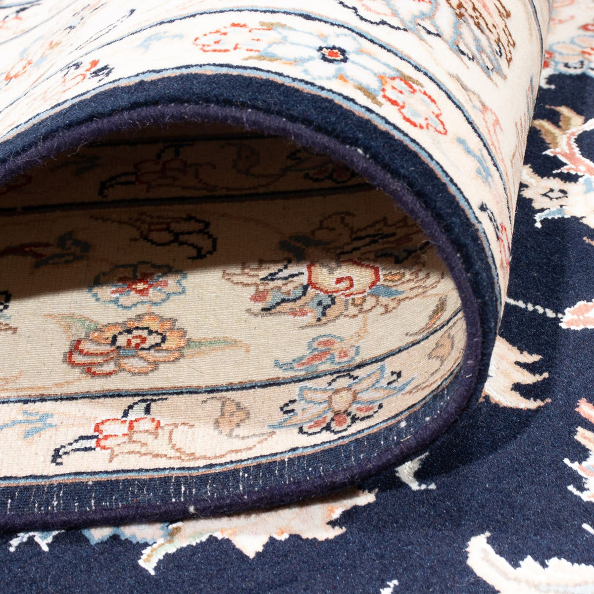 Perser Rug - Tabriz - Royal - 237 x 167 cm - dark blue