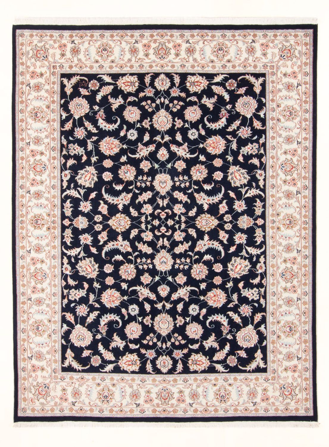 Perser Rug - Tabriz - Royal - 201 x 149 cm - dark blue