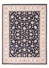 Tabriz - 50 Raj Rug 150x202cm - Persian Rugs - Rectangle / Dark Blue / 150 x 202 cm Rectangle